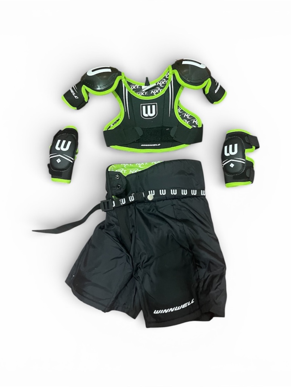 Youth Hockey Starter Kit - Black and Green